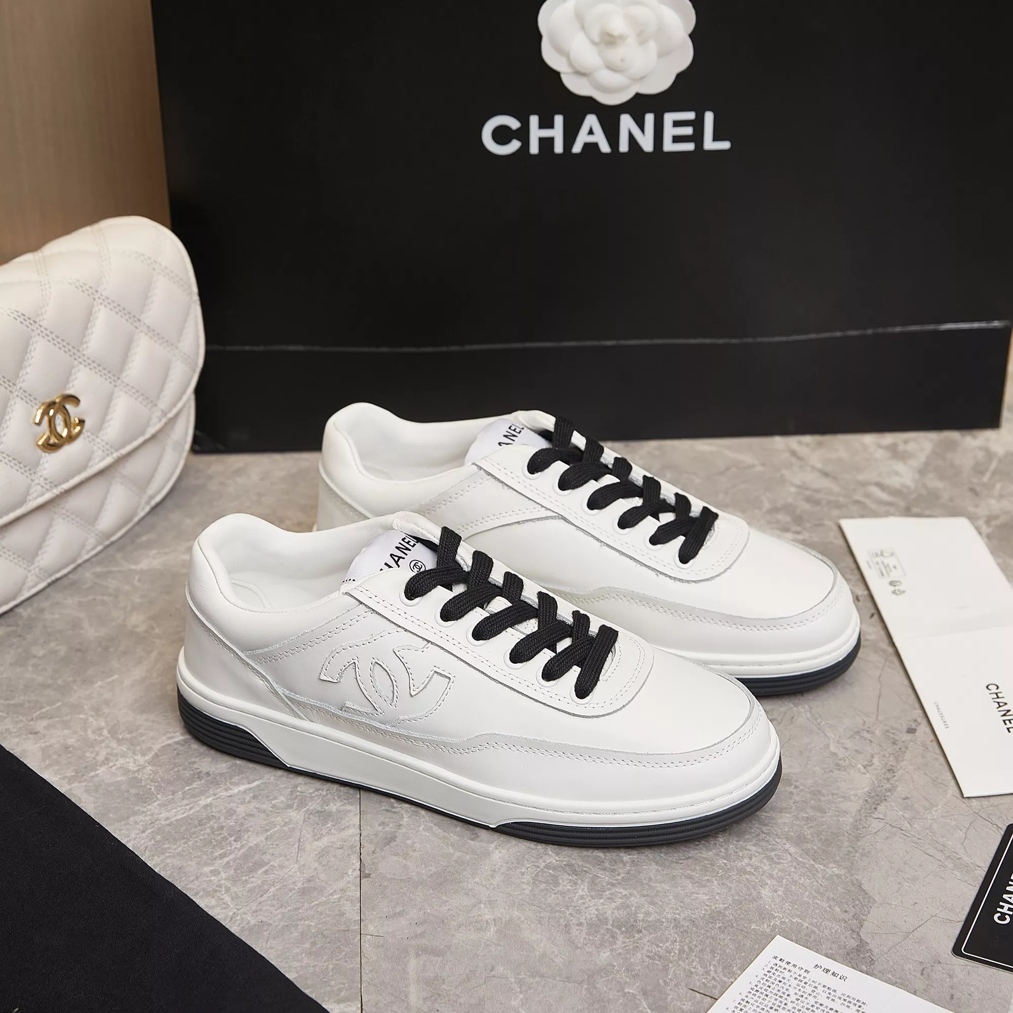 chanel decontractees chaussures pour femme s_12761173